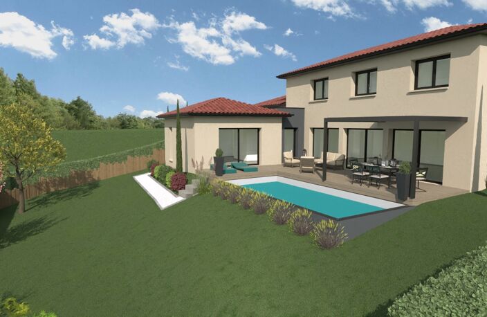 Charbonnières, secteur calme, résidentiel, terrain avec vue! — photo 2