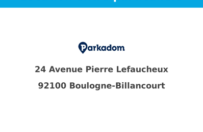 location garage 50 € CC /mois à proximité de Neuilly-sur-Seine (92200)