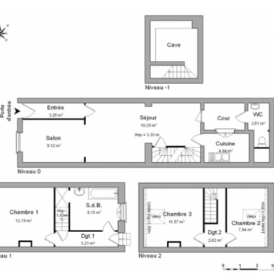 Maison 5 pièces 88 m²