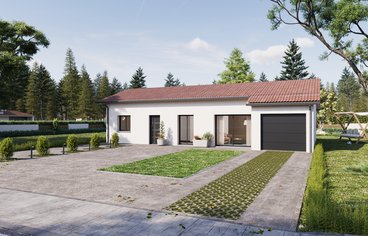 maison 4 pièces 77 m2 à vendre à Varennes-Lès-Mâcon (71000)