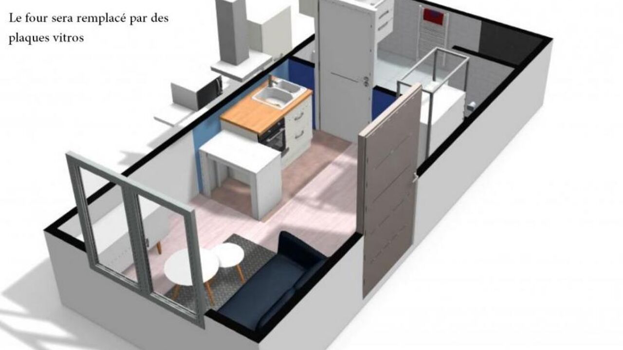 appartement 1 pièces 20 m2 à louer à Perpignan (66000)