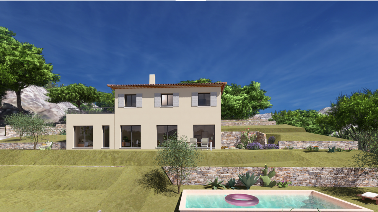 maison 4 pièces 140 m2 à vendre à Grasse (06130)