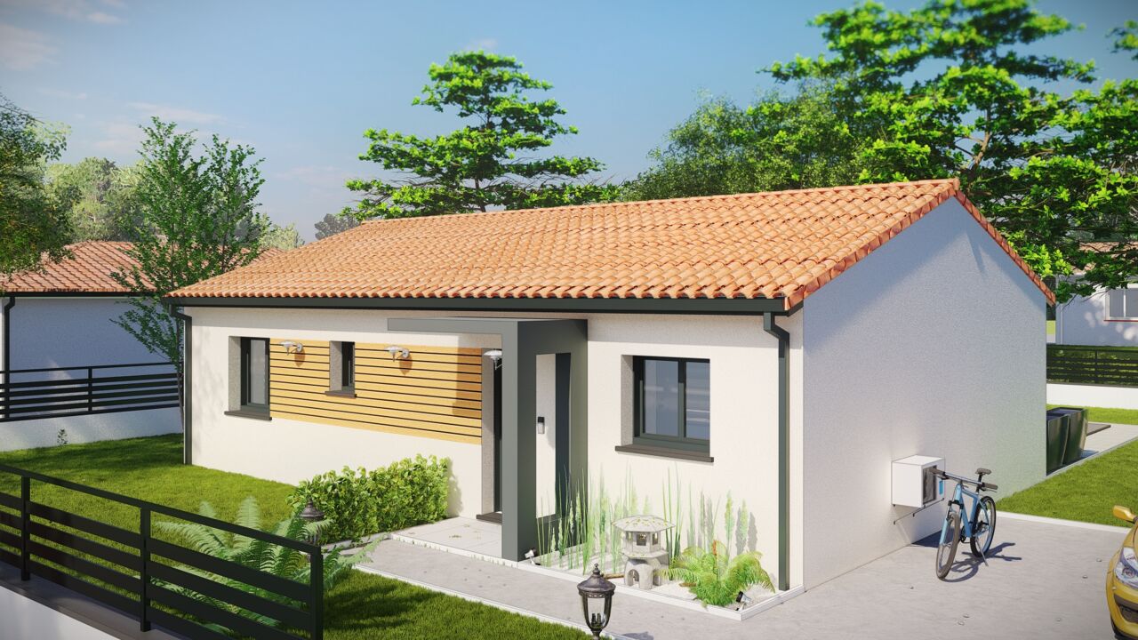 maison 80 m2 à construire à Merville (31330)