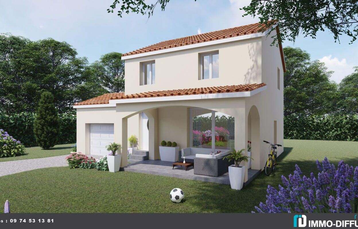 maison 4 pièces 80 m2 à vendre à Poulx (30320)