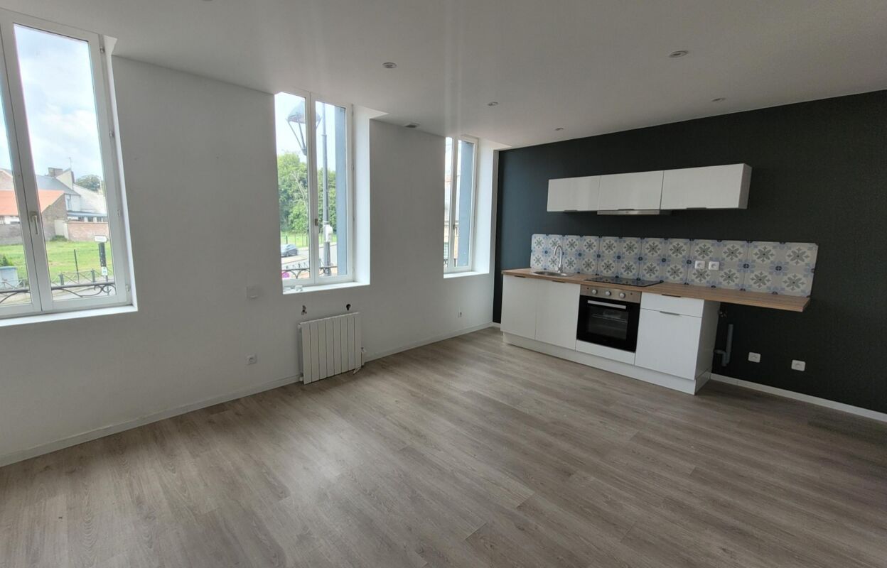 appartement 2 pièces 40 m2 à louer à Condé-sur-l'Escaut (59163)