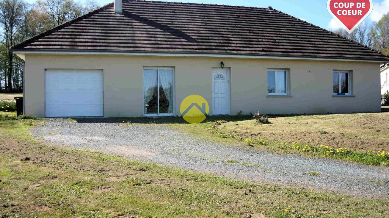 maison 5 pièces 100 m2 à vendre à Dun-le-Palestel (23800)