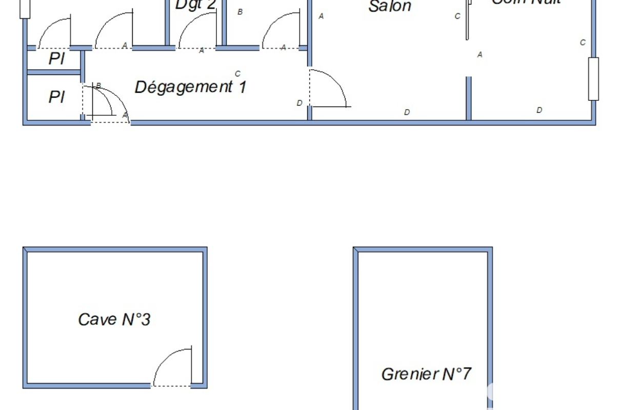 appartement 2 pièces 55 m2 à vendre à La Tour-du-Pin (38110)