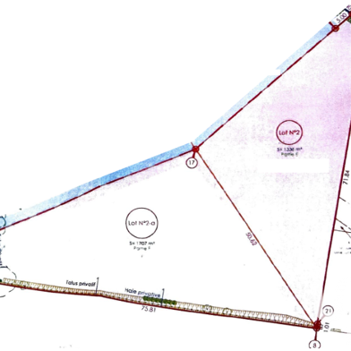 Terrain 3045 m²