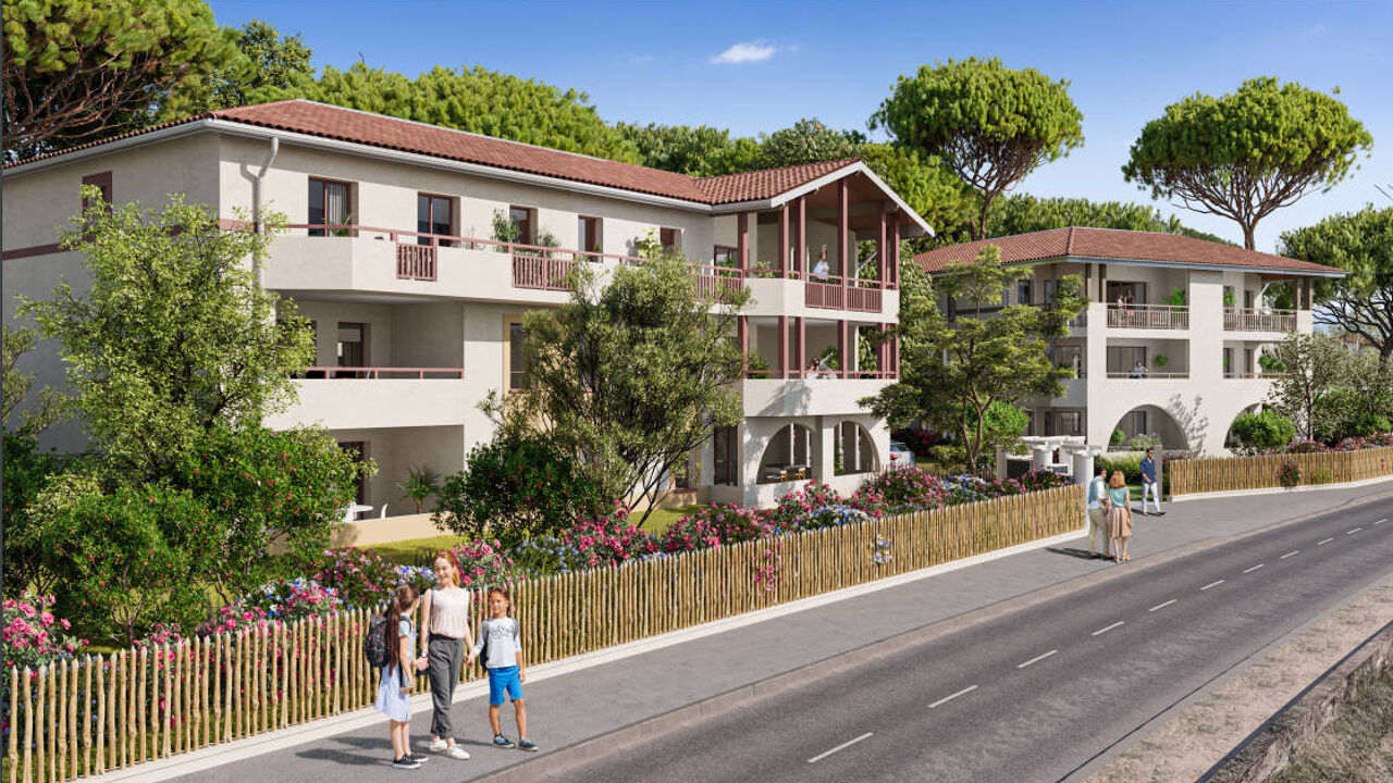 appartement neuf T2, T3, T4 pièces 40 à 75 m2 à vendre à Capbreton (40130)