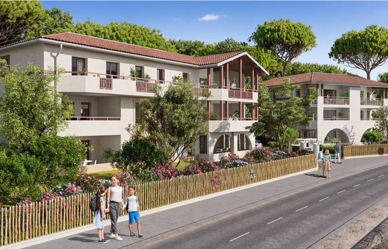 appartement neuf T2, T3, T4 pièces 40 à 75 m2 à vendre à Capbreton (40130)