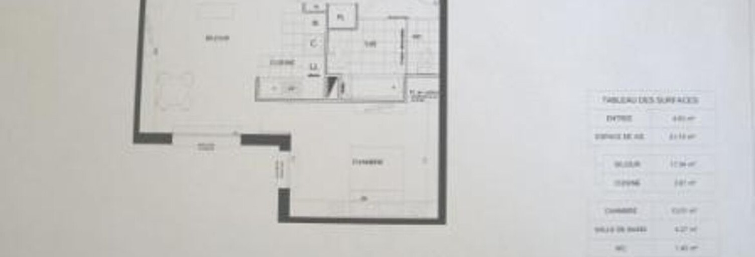 Appartement 2 Pièces 43 m² à vendre à Morangis (91420)