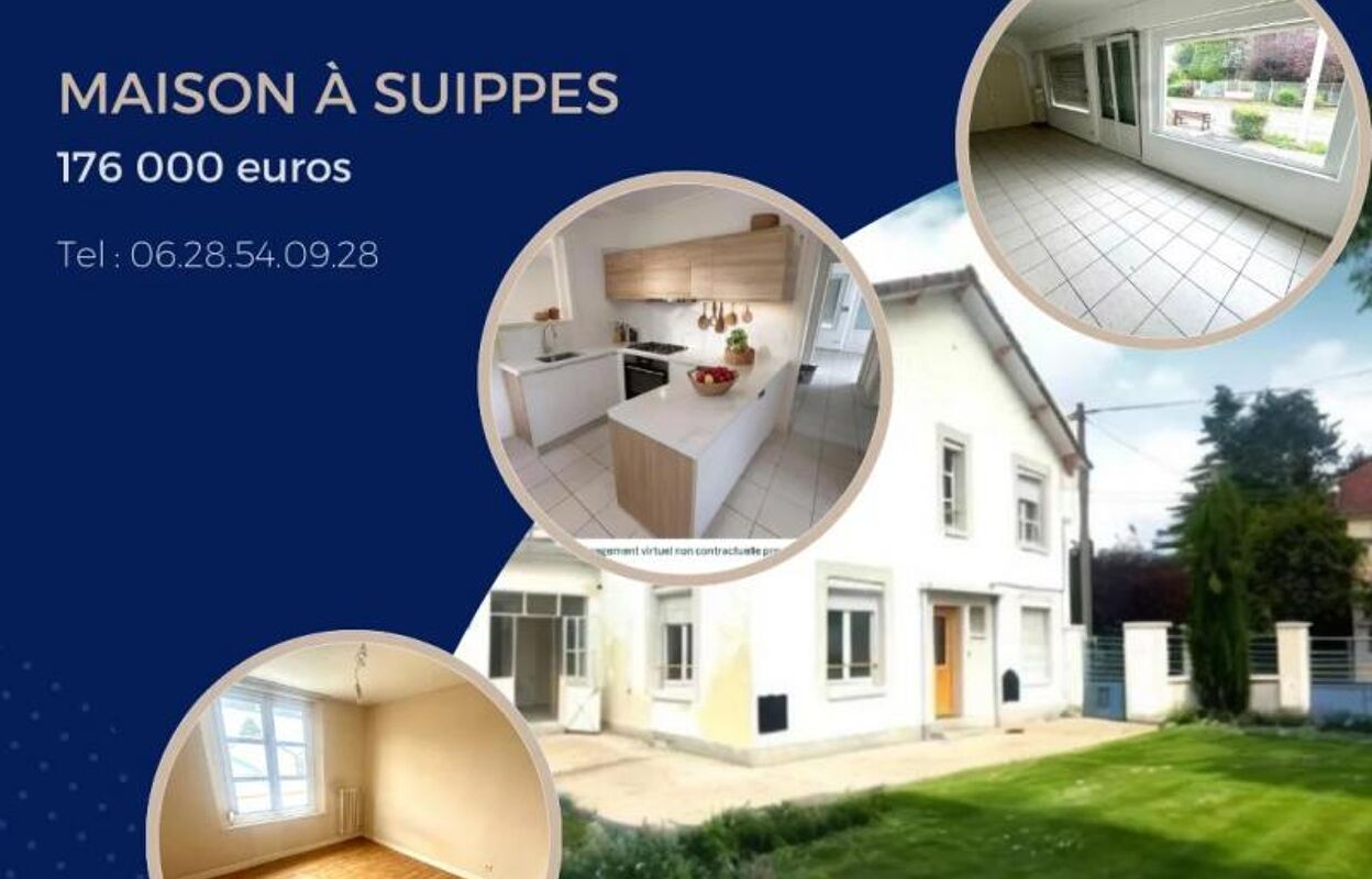 maison 7 pièces 153 m2 à vendre à Suippes (51600)