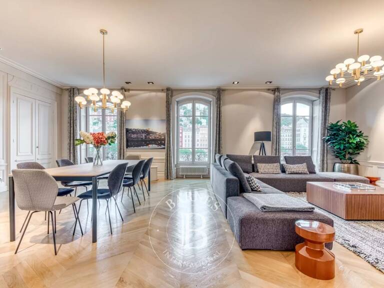 Lyon 2 - Quai Tilsitt - Appartement bourgeois meublé de 214,60 m² - 1 Bureau - 3 Chambres — photo 1