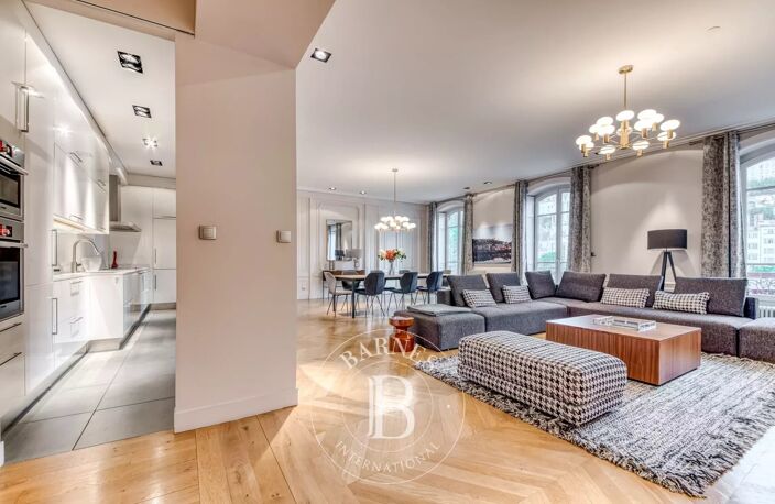 Lyon 2 - Quai Tilsitt - Appartement bourgeois meublé de 214,60 m² - 1 Bureau - 3 Chambres — photo 5