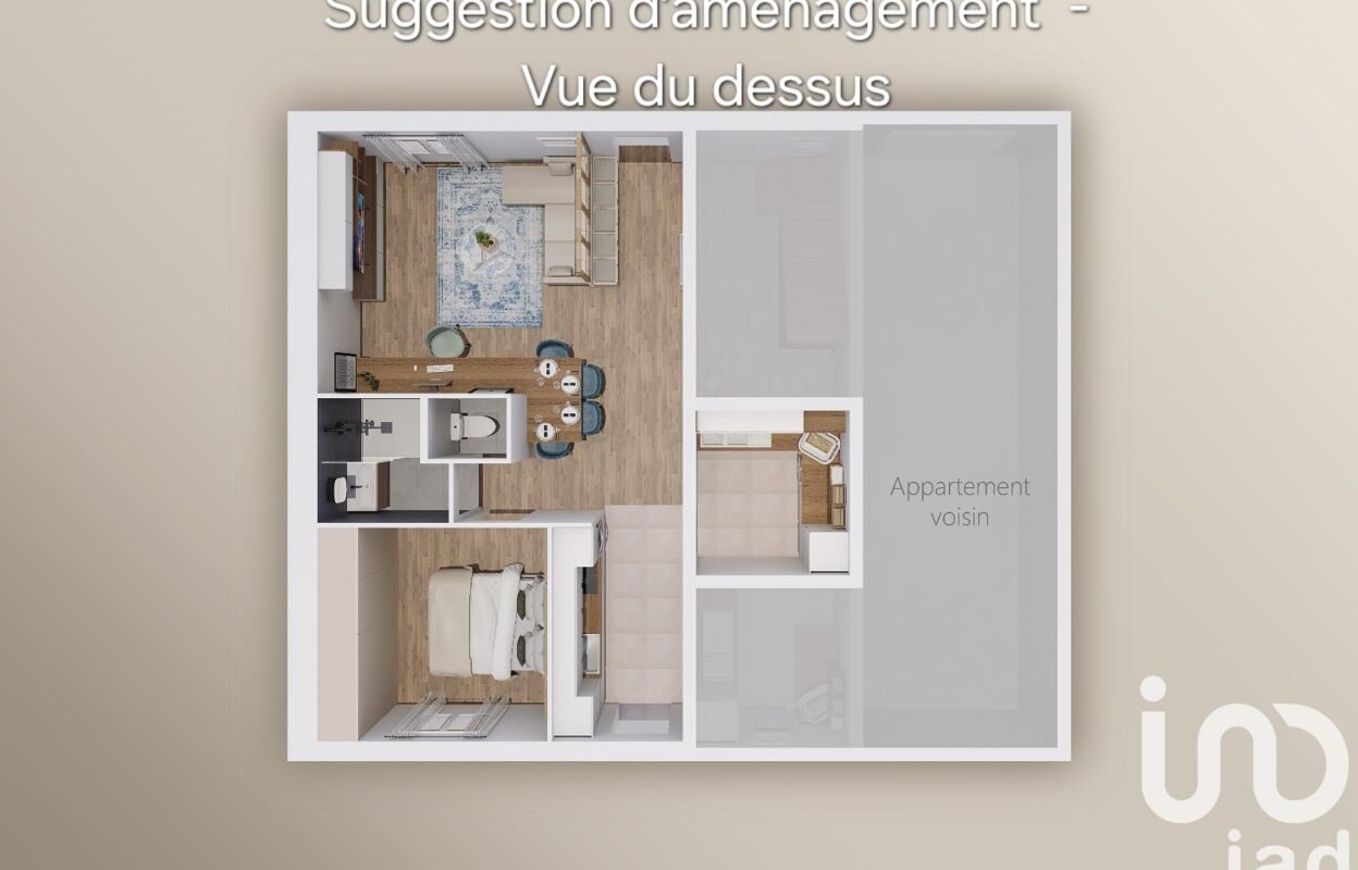 appartement 2 pièces 56 m2 à vendre à Arcueil (94110)