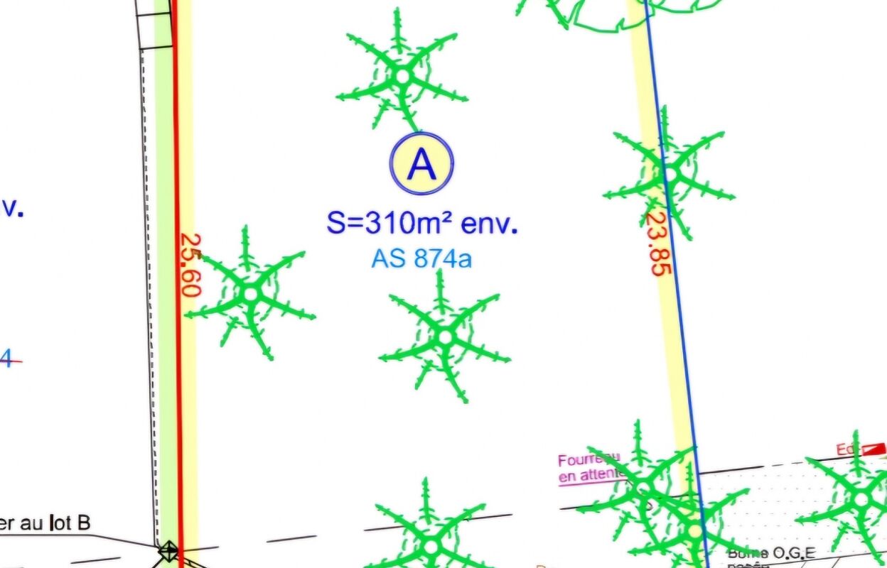 terrain  pièces 310 m2 à vendre à Reyrieux (01600)