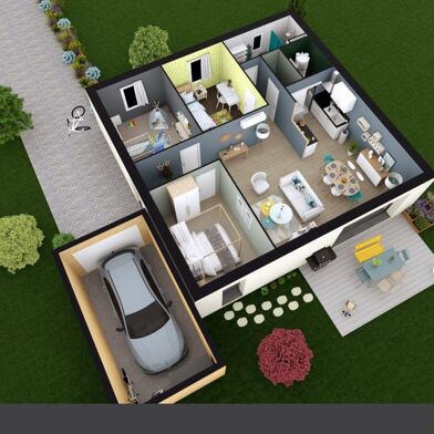 Maison 4 pièces 80 m²