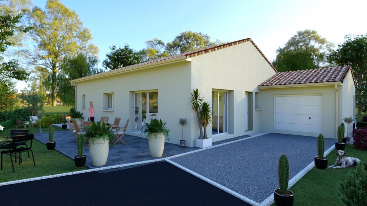 maison 85 m2 à construire à Margès (26260)