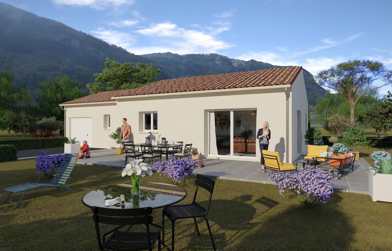 maison 90 m2 à construire à Allex (26400)