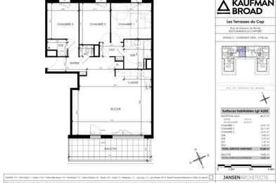 vente appartement 388 000 € à proximité de Barneville-Carteret (50270)