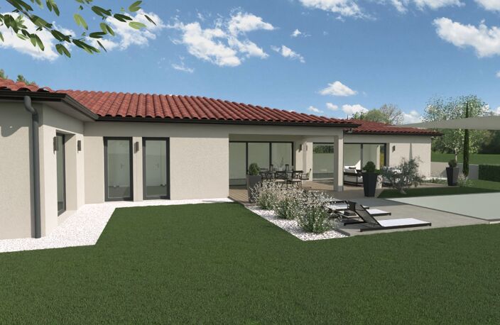 Lentilly, terrain de 1700m2 au calme et idéalement exposé — photo 2