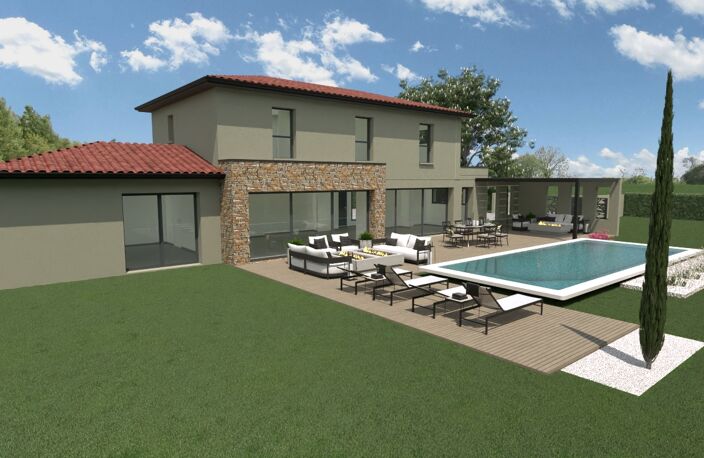 Vente maison à construire 140 m² Lentilly (69210) — photo 2