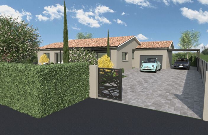 Vente maison à construire 120 m² Lozanne (69380) — photo 3
