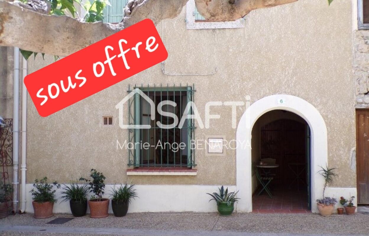 maison 2 pièces 50 m2 à vendre à Fabrezan (11200)