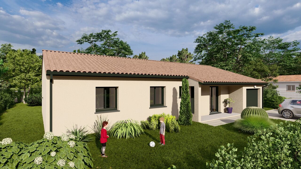 maison 115 m2 à construire à Verfeil (31590)