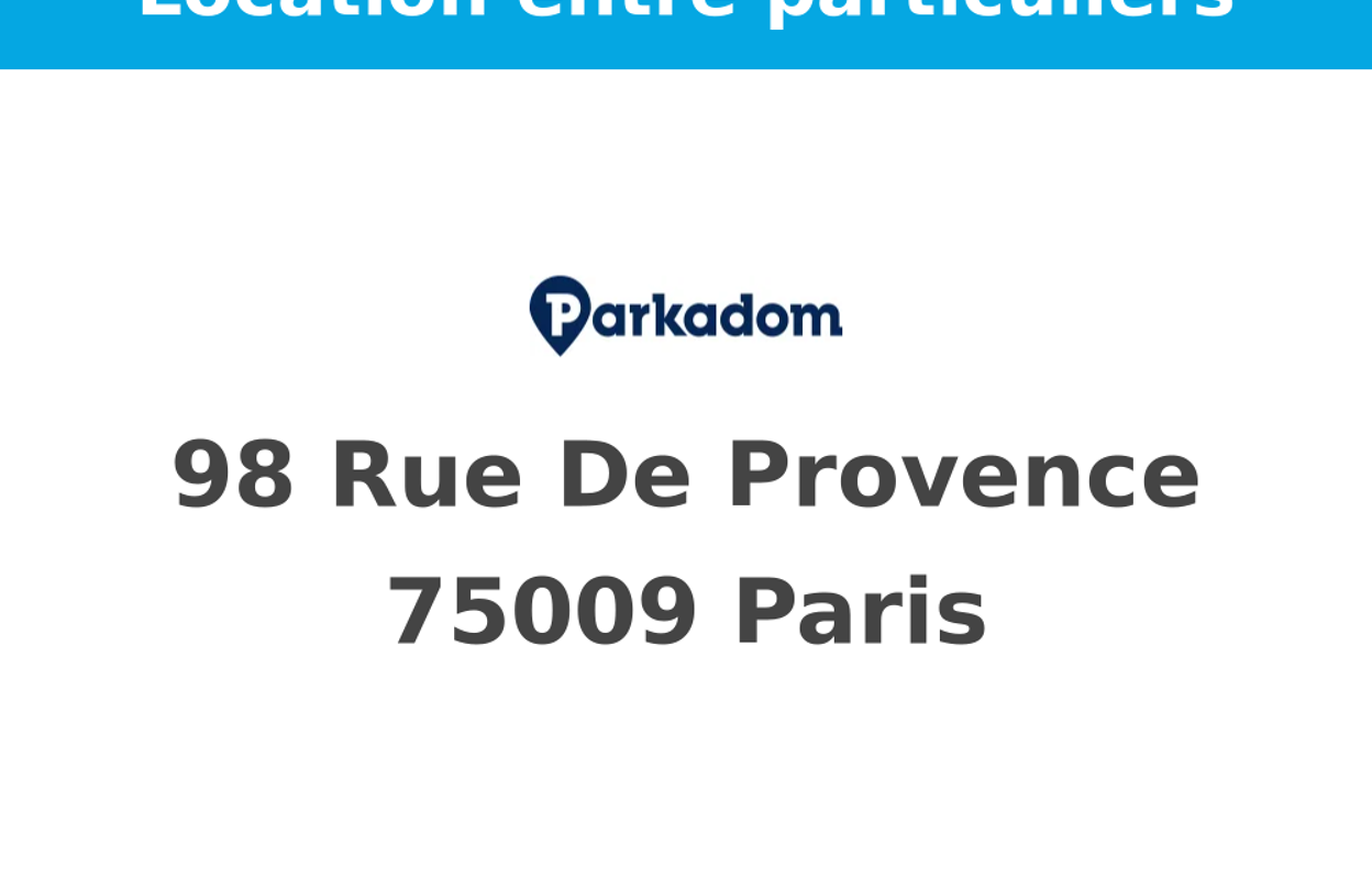 garage  pièces  m2 à louer à Paris 9 (75009)