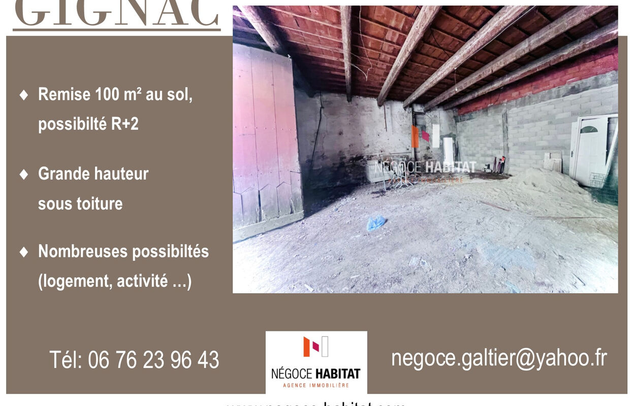 maison 2 pièces 200 m2 à vendre à Gignac (34150)