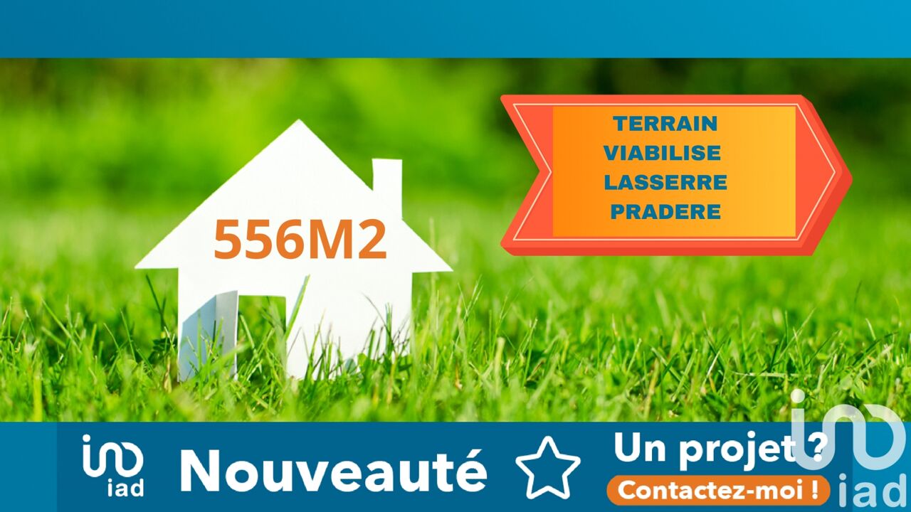 terrain  pièces 556 m2 à vendre à Lasserre (31530)