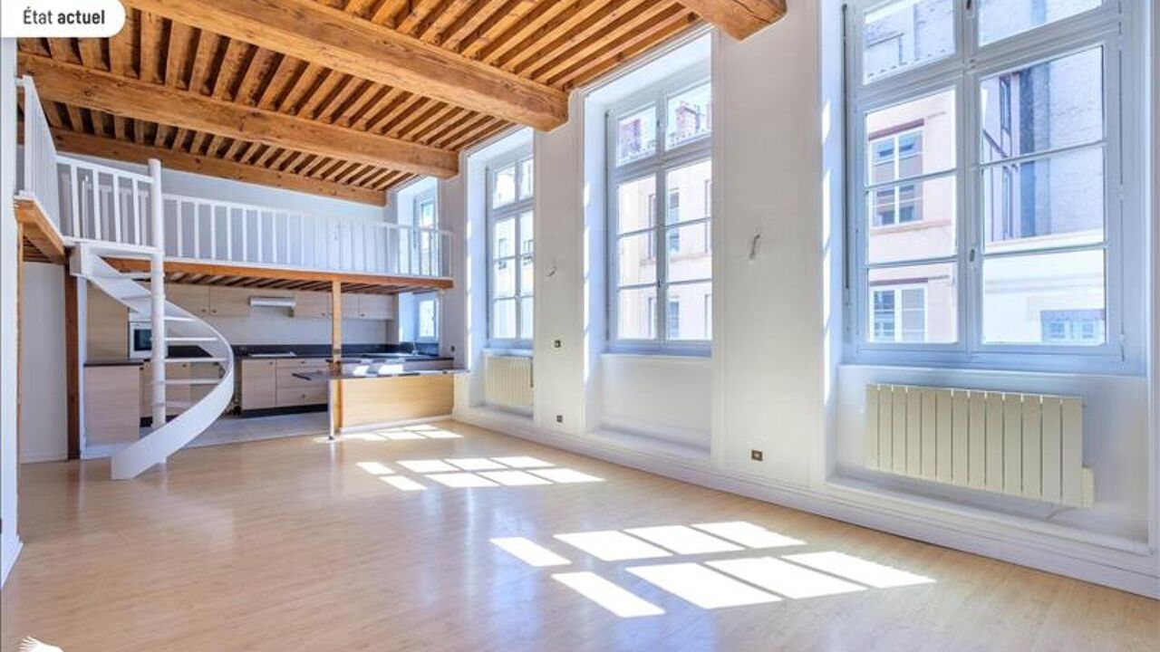 appartement 4 pièces 98 m2 à vendre à Lyon 4 (69004)