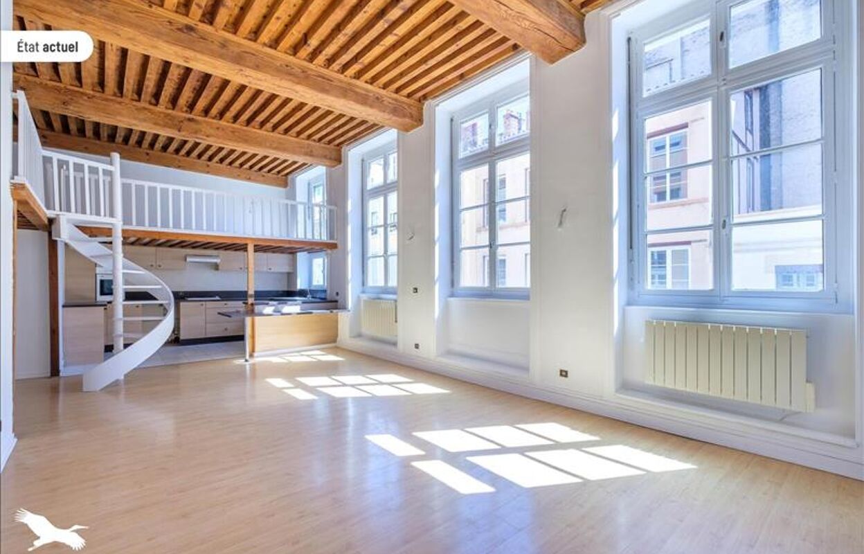 appartement 4 pièces 98 m2 à vendre à Lyon 4 (69004)