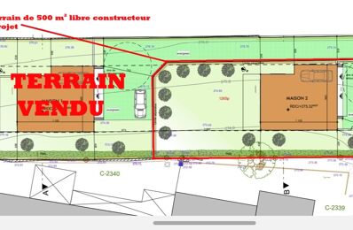 vente terrain 138 000 € à proximité de Mouxy (73100)