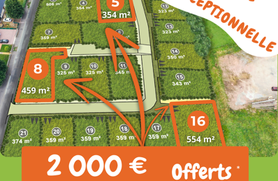 vente terrain 55 000 € à proximité de L'Hermitage (35590)