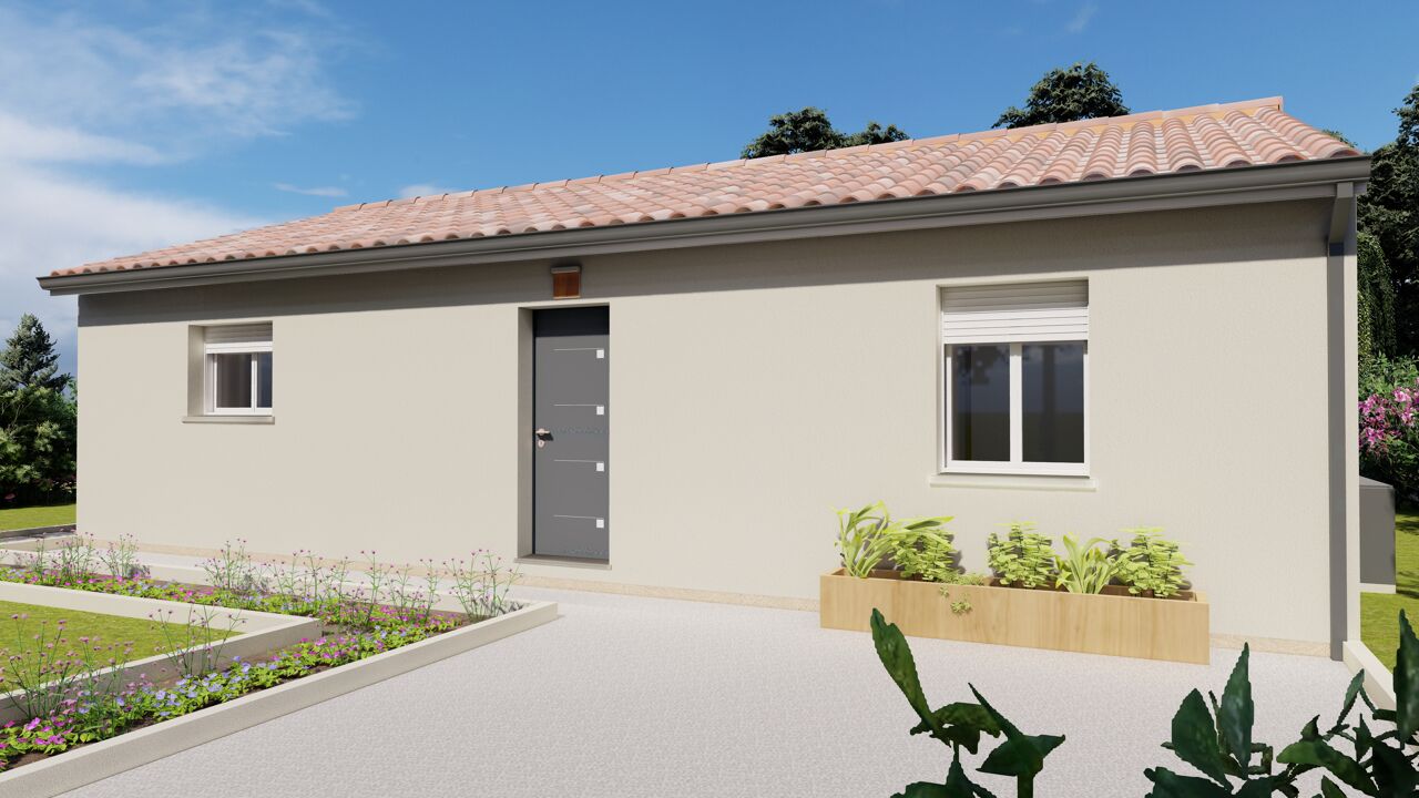 maison 75 m2 à construire à Gorre (87310)