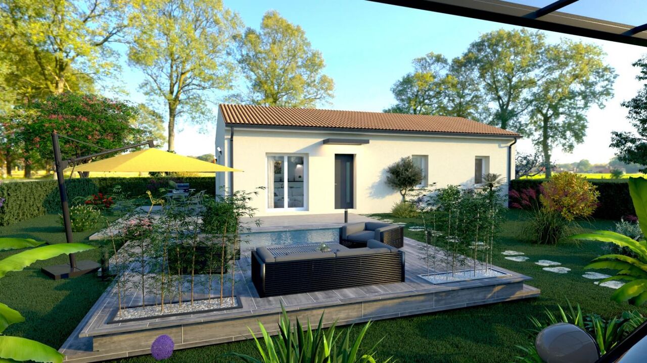 maison 80 m2 à construire à Brach (33480)