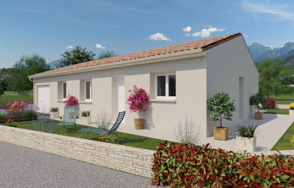 maison 80 m2 à construire à Moirans (38430)