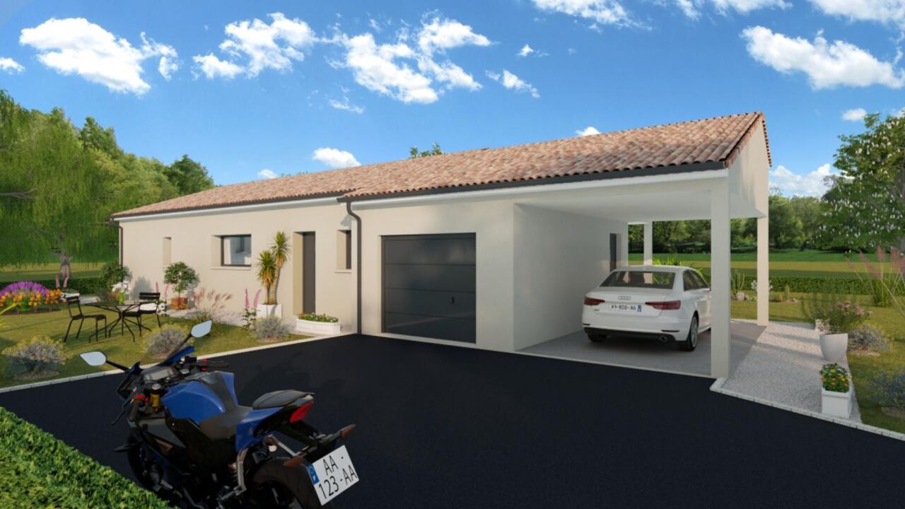 maison 80 m2 à construire à Beaumont-Monteux (26600)