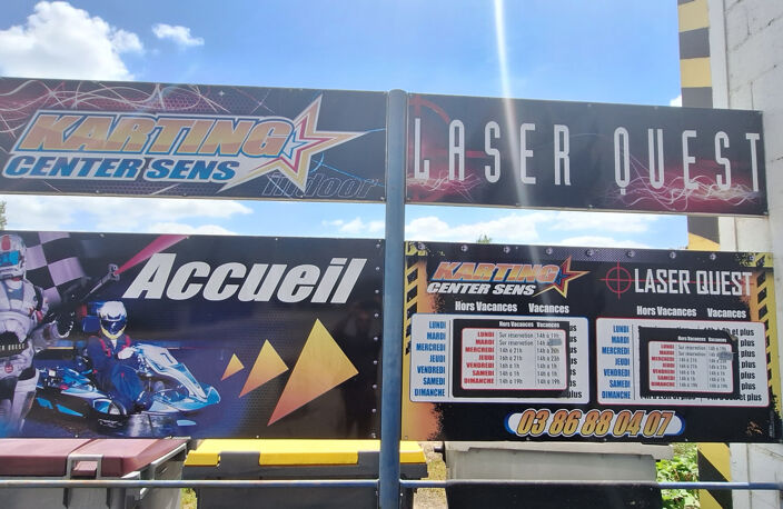 A VENDRE, SENS, SITUATION PRIVILEGIÉE, KARTING ET LASER SUR — photo 2