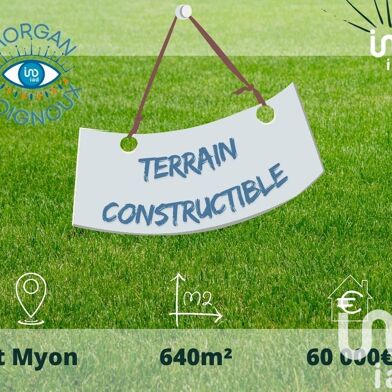 Terrain 640 m²