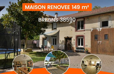 vente maison 245 000 € à proximité de Sillans (38590)