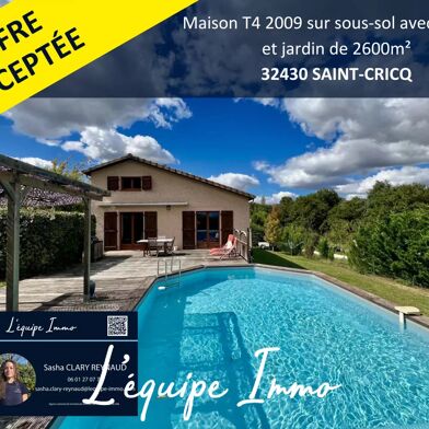 Maison 5 pièces 123 m²