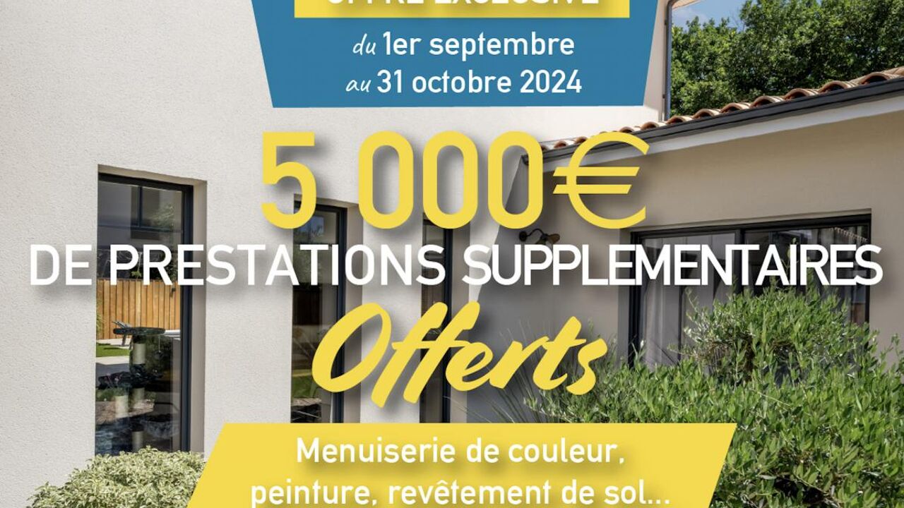 maison 80 m2 à construire à Martillac (33650)