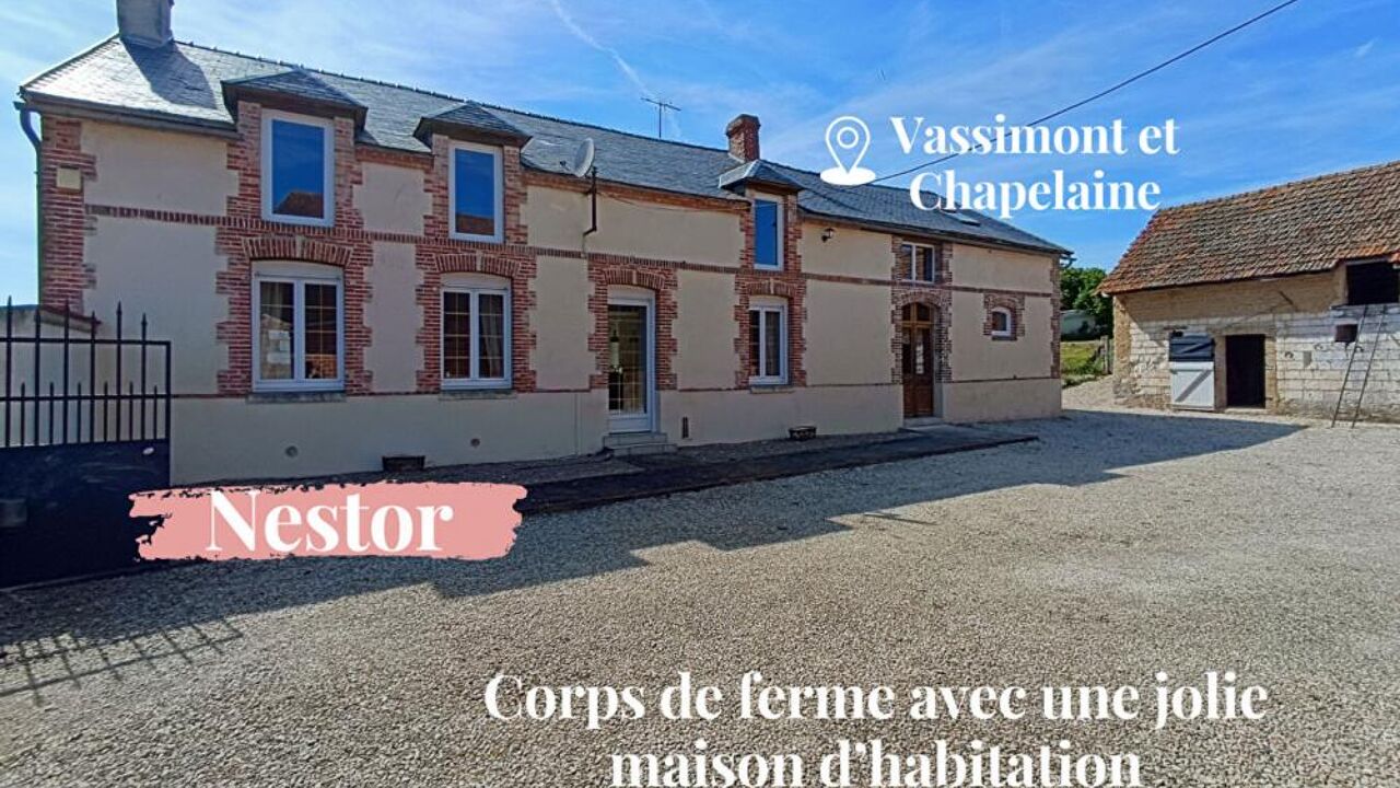 maison 9 pièces 195 m2 à vendre à Vassimont-Et-Chapelaine (51320)