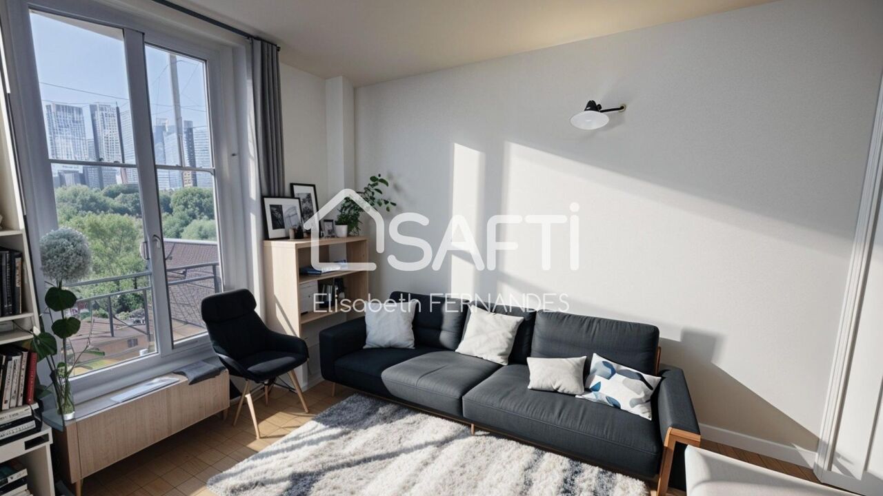 appartement 2 pièces 26 m2 à vendre à Clichy (92110)