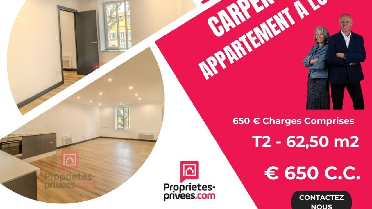 appartement 2 pièces 62 m2 à louer à Carpentras (84200)