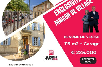 vente maison 225 000 € à proximité de Malemort-du-Comtat (84570)