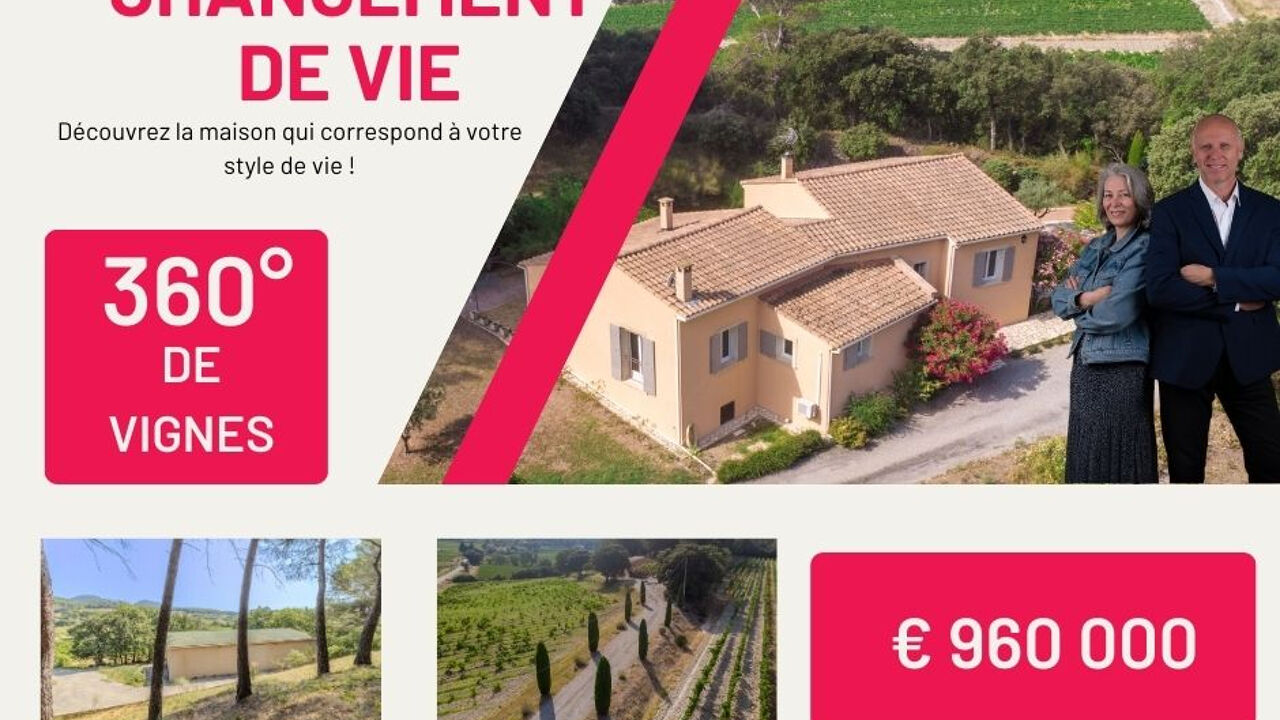 maison 6 pièces 155 m2 à vendre à Vacqueyras (84190)